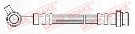 Тормозной шланг - QUICK BRAKE 50054