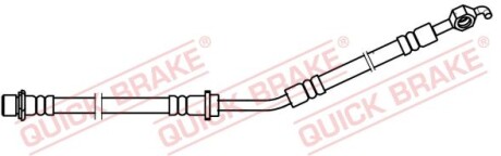 Шлангопровод - QUICK BRAKE 50750