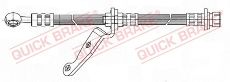 Тормозной шланг - QUICK BRAKE 59901