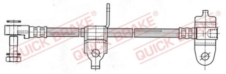 Тормозной шланг - QUICK BRAKE 59976X