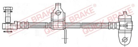 Тормозной шланг - QUICK BRAKE 59977X