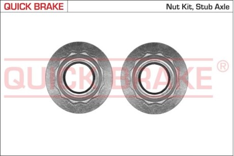 Гайки для ступиці - QUICK BRAKE 9810K