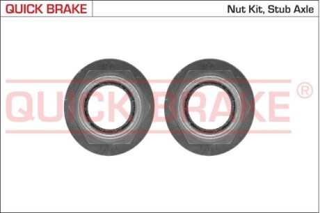 Гайки для ступиці - (7703034118, 7703034250) QUICK BRAKE 9811K