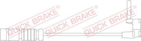 Датчик зносу гальмівних колодок - QUICK BRAKE WS0118A