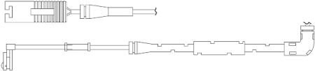 Датчик износа дисковых тормозных колодок - QUICK BRAKE WS0262A