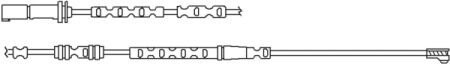 Датчик износа дисковых тормозных колодок - QUICK BRAKE WS0297A