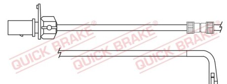 Трубка - ((4H0615121H)) QUICK BRAKE WS0391A