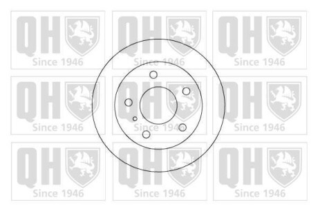 Тормозной диск - QUINTON HAZELL BDC5173