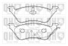 Комплект тормозных колодок, дисковый тормоз - (05071948AA, 05019805AA, 5019805AA) QUINTON HAZELL BP1346 (фото 1)