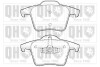 Комплект тормозных колодок, дисковый тормоз - ((274512, 274330, 274528)) QUINTON HAZELL BP1471 (фото 1)