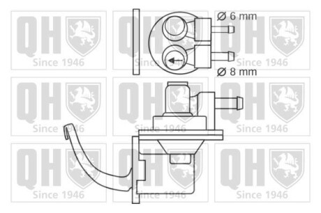 Фото 2 - Топливный насос QUINTON HAZELL QFP27