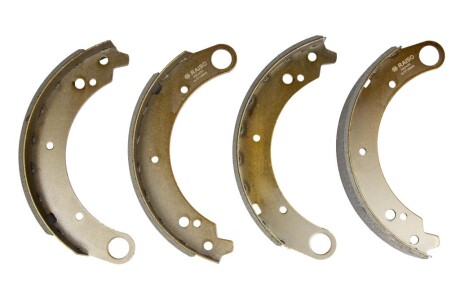 Колодки гальмівні бар. зад. ГАЗ 2410/3110 85- - RAISO RB2435