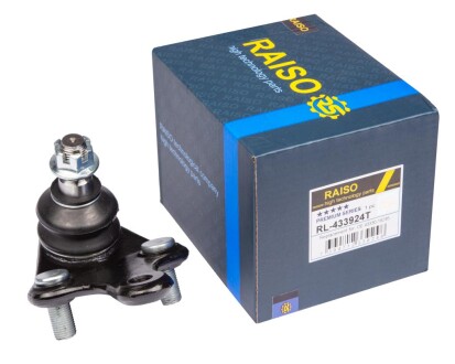 Шарова опора перед. (нижн. передн) Toyota Auris/Camry/Corolla/Prius 05- - ((4333019245, 4333009630, 4333049095, 4333019275, 4333049215)) RAISO RL433924T (фото 1)