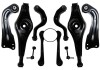 Комплект важелів підвіски (задньої) Audi A3/Q3/Skoda Octavia II/Superb II/VW Golf V 03- - ((1K0505311AB, 1K0505465AA, 1K0505465K, 1K0505465J, 1K0505465R)) RAISO RL505320KIT (фото 1)