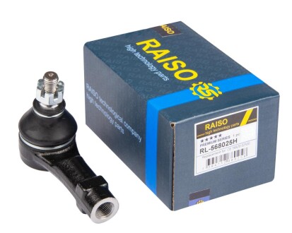 Наконечник тяги рульової Hyundai Atos/Lantra/Mitsubishi Outlander 83- - ((30863990, 30870695, 308706951, 30875012, 3087695)) RAISO RL-568025H