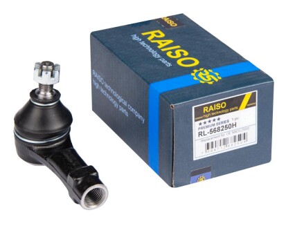 Наконечник тяги рульової Kia Cerato/Hyundai Accent/Santa FE/Sonata 90-10 - ((568203B000)) RAISO RL568250H