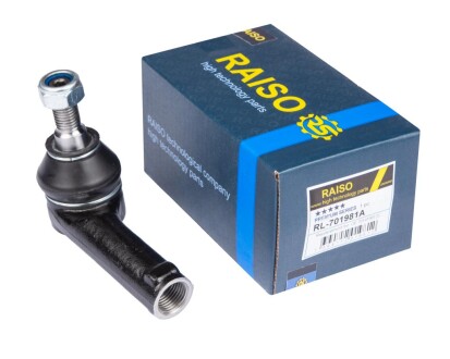 Наконечник тяги рульової (R) VW T4 95-03 (конус 18) - ((701419812C, 701419812D)) RAISO RL701981A