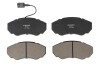 Колодки гальмівні диск. перед. Boxer/Ducato/Jumper (з датчиком) 02- - ((71752979, 425242, 9949516, E172133, 425243)) RAISO RP1517 (фото 1)