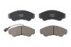Колодки гальмівні диск. перед. Jumper/Ducato/Boxer (з датчиком) 94- - ((77362216, 4254C2, E172134, 1617279380, 1623060180)) RAISO RP1518 (фото 1)