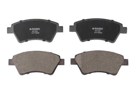 Колодки гальмівні диск. перед. Kangoo (4x4) 01- - RAISO RP1552