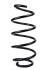 Пружина передня Doblo/Combo 10- (373*13,3*155) - ((95511458, 51821479, 51864625, 52102493, 52062329)) RAISO SF145TP (фото 1)