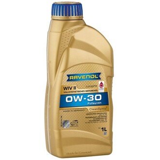 Моторное масло WIV II 0W-30, 1 л - RAVENOL 1111101001 (фото 1)