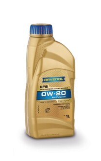 Моторна олива EFS 0W-20, 1 л - RAVENOL 1111105001