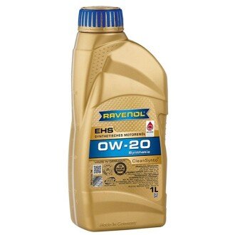 Моторна олива EHS 0W-20, 1 л - RAVENOL 1111113001