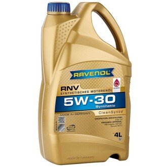 Моторное масло RNV 5W-30, 4 л - RAVENOL 1111114004 (фото 1)