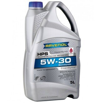 Моторное масло HPS 5W-30, 5 л - RAVENOL 1111117-005 (фото 1)