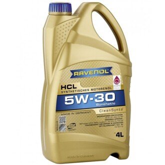 Моторное масло HCL 5W-30, 4 л - RAVENOL 1111118004