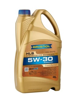 Моторное масло HLS 5W-30, 4 л - RAVENOL 1111119004