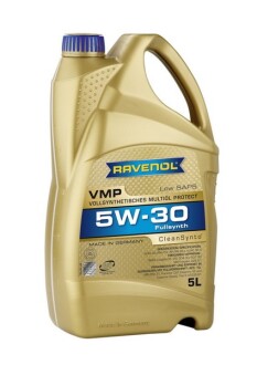 Моторное масло VMP 5W-30, 5 л - RAVENOL 1111122005