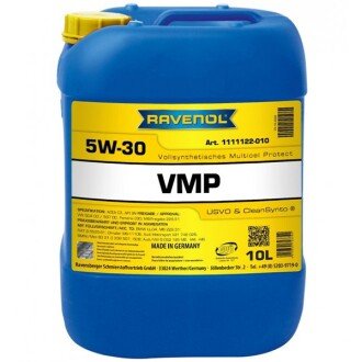 Моторна олива VMP 5W-30, 10 л - RAVENOL 1111122010 (фото 1)