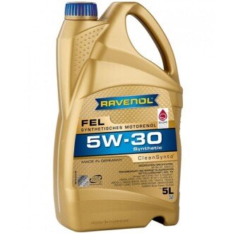 Моторное масло FEL 5W-30, 5 л - RAVENOL 1111123-005