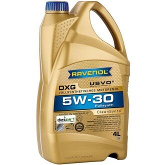 Моторное масло DXG 5W-30, 4 л - RAVENOL 1111124-004 (фото 1)