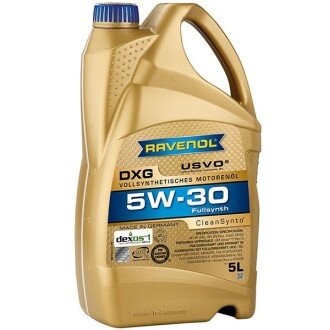 Моторна олива DXG 5W-30, 5 л - RAVENOL 1111124-005