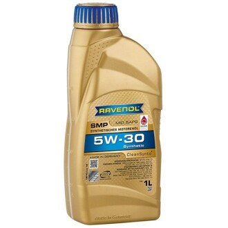 Моторное масло SMP 5W-30, 1 л - RAVENOL 1111126001