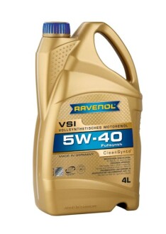 Моторное масло VSI 5W-40, 4 л - RAVENOL 1111130-004