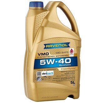 Моторна олива VMO 5W-40, 5 л - RAVENOL 1111133005