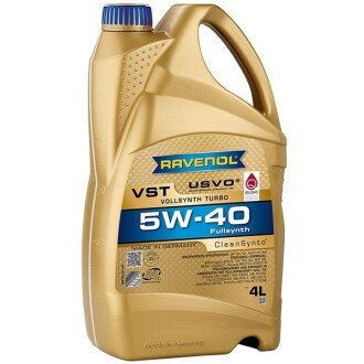 Моторное масло VST 5W-40, 4 л - RAVENOL 1111136-004