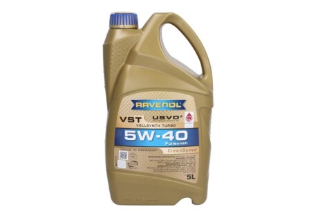 Моторное масло VST 5W-40, 5 л - RAVENOL 1111136-005 (фото 1)