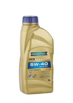 Моторна олива HCS 5W-40, 1 л - RAVENOL 1112105001