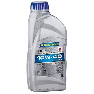 Моторна олива TSi 10W-40, 1 л - RAVENOL 1112110-001 (фото 1)