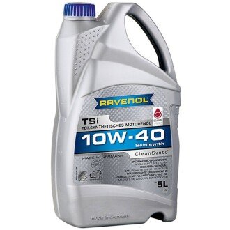 Моторное масло TSi 10W-40, 5 л - RAVENOL 1112110-005