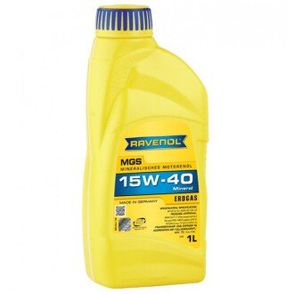 Моторна олива MGS 15W-40, 1 л - RAVENOL 1133100001