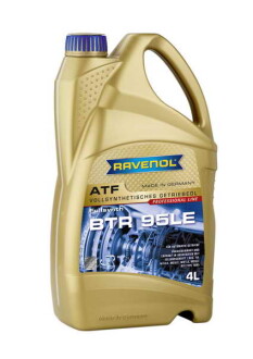 Трансмиссионное масло ATF BTR 95LE синтетическое 4 л - RAVENOL 1211116004