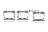 Комплект гальмівних накладок, дискове гальмо - (rtc6781, sfp500160, sfp500180) REMSA 026711 (фото 1)
