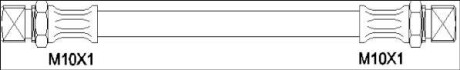 Тормозной шланг - (1254932, 1250921, 1305916) REMSA 1920.01