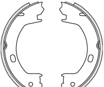 Комплект тормозных колодок, стояночная тормозная система - (4741772, 5073647AA, 5073647AB) REMSA 4739.00